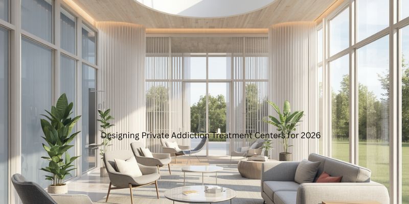 Antimicrobial copper alloy surfaces and healing materials in luxury addiction treatment center