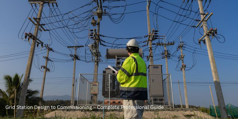 Grid Station Design to Commissioning – Complete Professional Guide