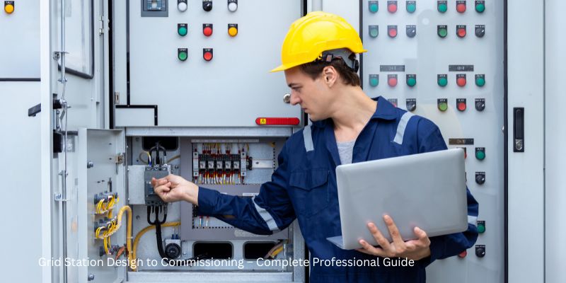 Grid Station Design to Commissioning – Complete Professional Guide