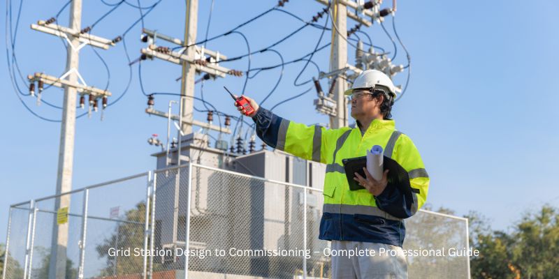 Grid Station Design to Commissioning – Complete Professional Guide