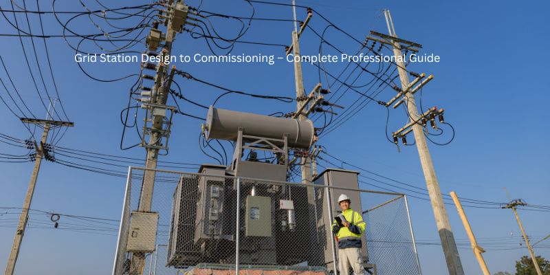 Grid Station Design to Commissioning – Complete Professional Guide 