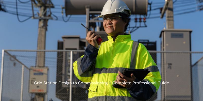 Grid Station Design to Commissioning – Complete Professional Guide