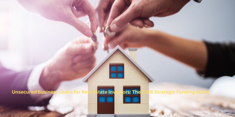 Architectural blueprints and construction site survey documents funded by unsecured business loan