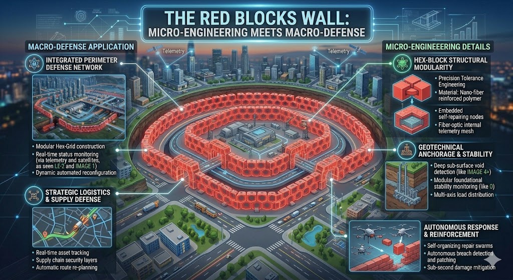 The Red Blocks Wall: Micro-Engineering Meets Macro-Defense