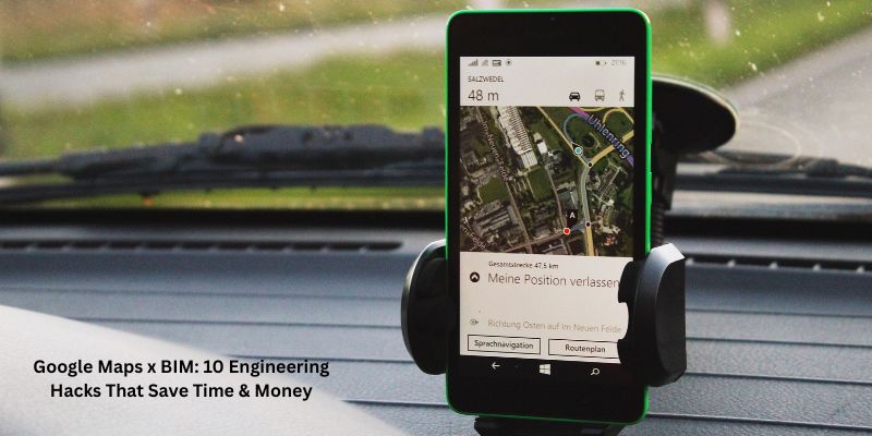 Google Maps x BIM: 10 Engineering Hacks That Save Time & Money
