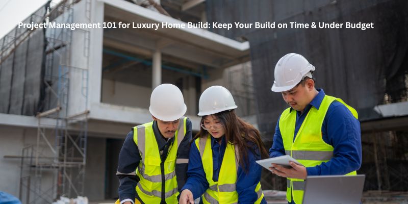 Project Management 101 for Luxury Home Build: Keep Your Build on Time & Under Budget