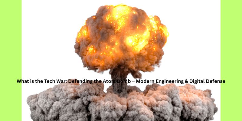 What is the Tech War: Defending the Atom Bomb – Modern Engineering & Digital Defense